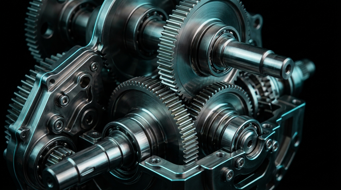 Precision machined gear assembly